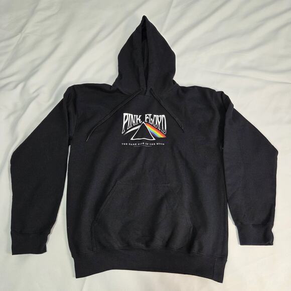 Gildan Other - Pink Floyd The Dark Side of the Moon Hoodie Men’s Medium Black Band Sweatshirt